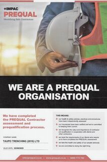 Impac Prequal Certification